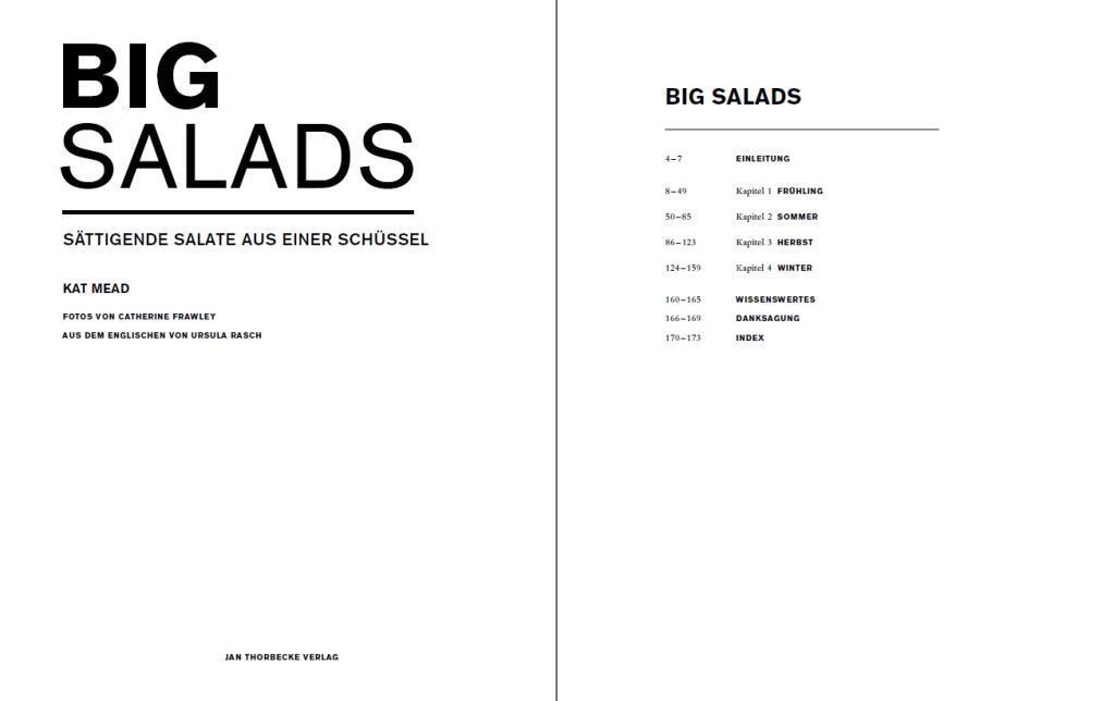 Bild: 9783799513388 | Big Salads | Sättigende Salate aus einer Schüssel | Kat Mead | Buch