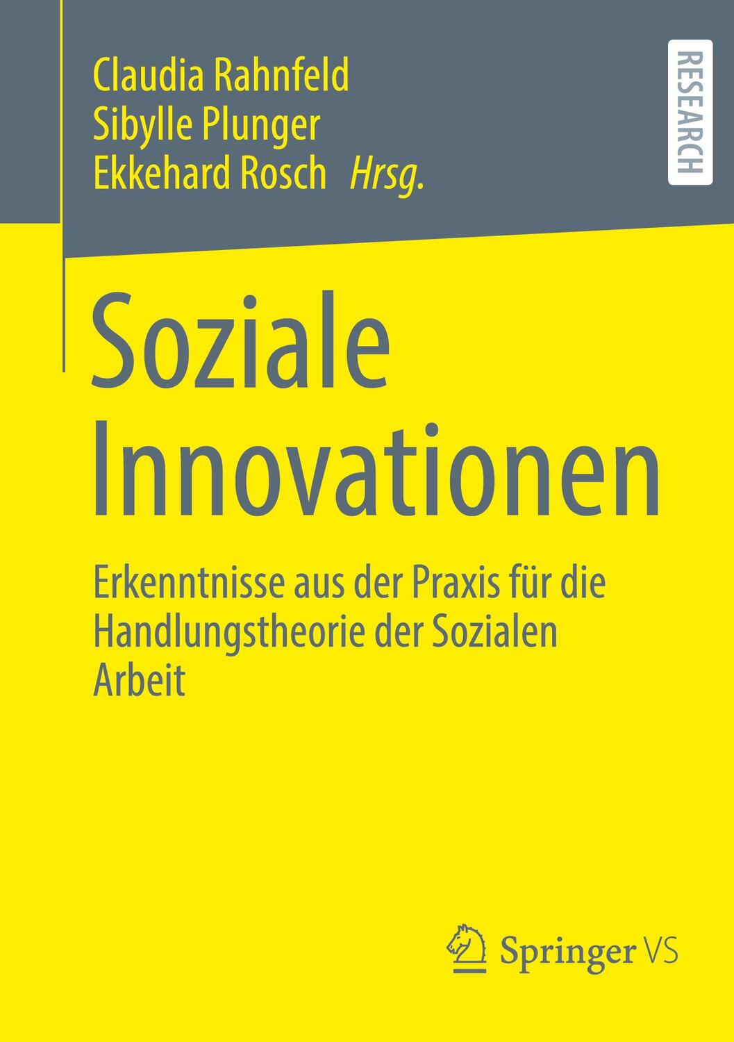 Cover: 9783658339074 | Soziale Innovationen | Claudia Rahnfeld (u. a.) | Taschenbuch