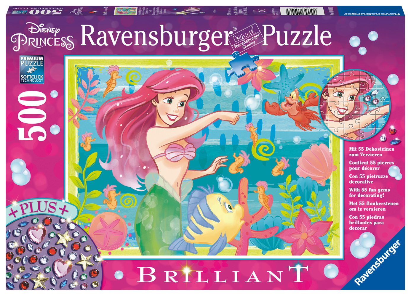 Cover: 4005556133277 | Ravensburger Puzzle 13327 - Arielles Unterwasserparadies - 500...
