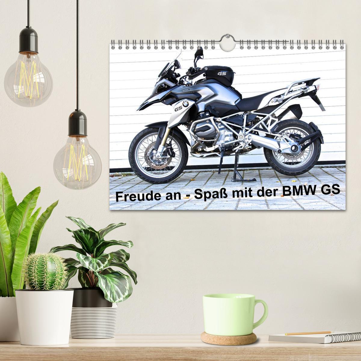 Bild: 9783435521913 | Freude an - Spaß mit der BMW GS (Wandkalender 2025 DIN A4 quer),...