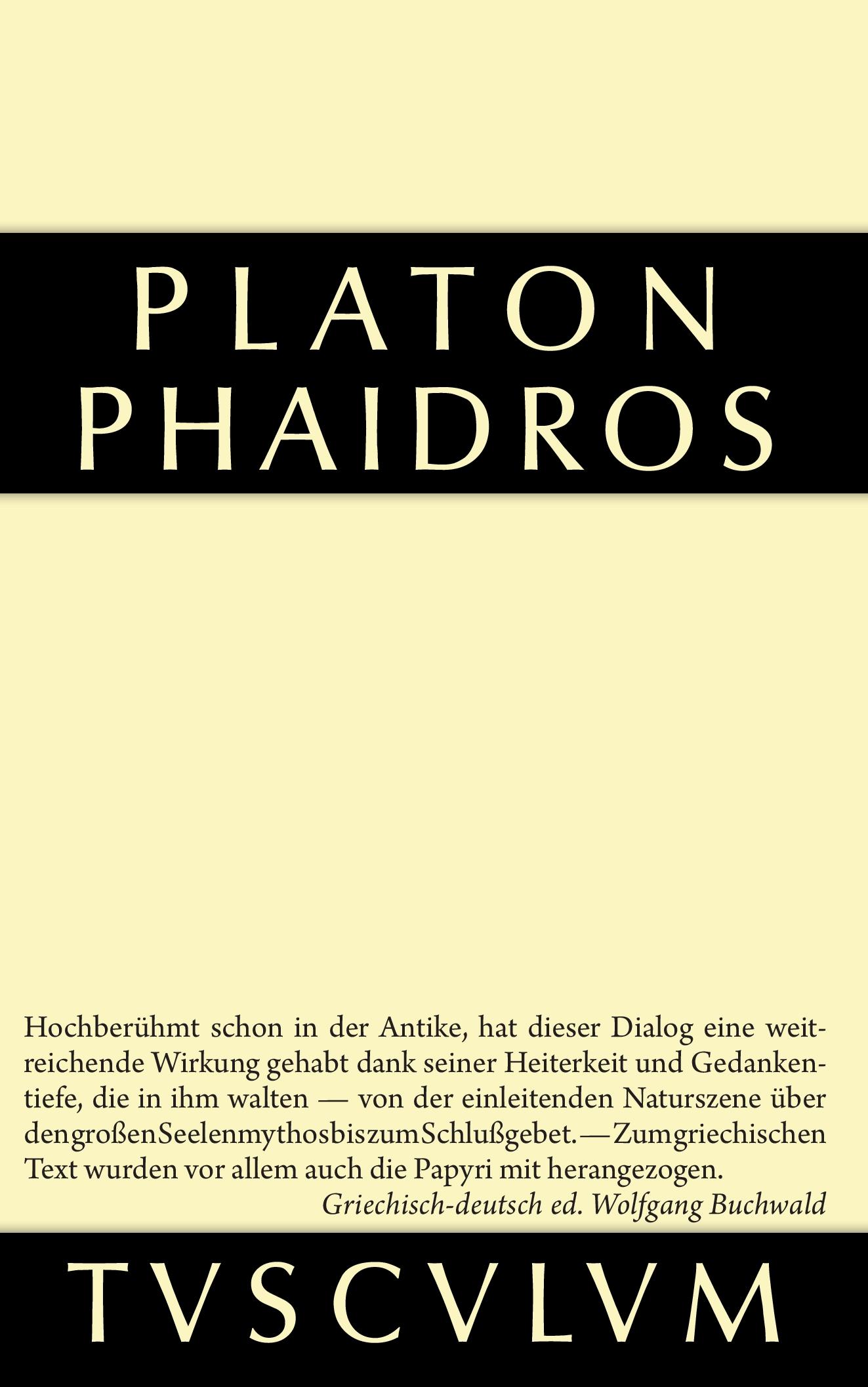 Cover: 9783110360967 | Phaidros | Griechisch - deutsch | Plato | Buch | 189 S. | Deutsch