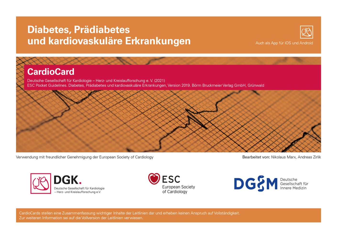 Cover: 9783898626644 | Diabetes, Prädiabetes und kardiovaskuläre Erkrankungen, CardioCard