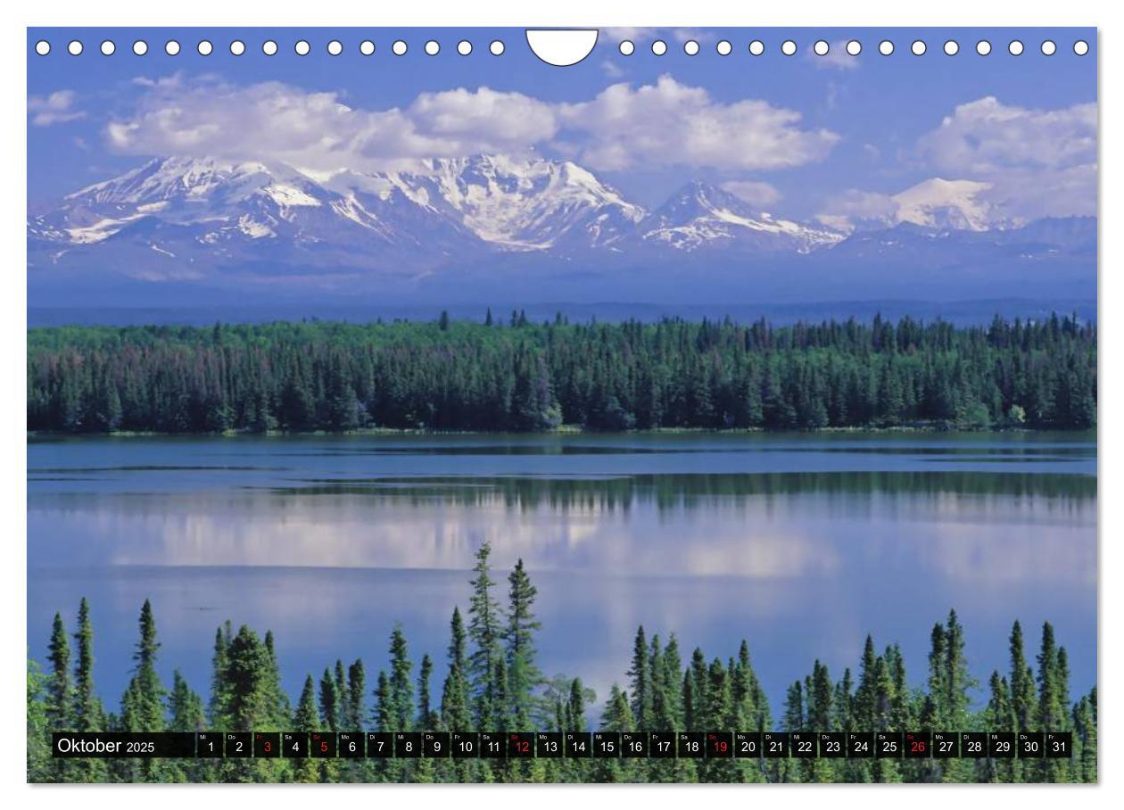 Bild: 9783435744558 | Alaska - Weites Land (Wandkalender 2025 DIN A4 quer), CALVENDO...