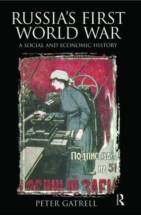 Cover: 9780582328181 | Russia's First World War | A Social and Economic History | Gatrell