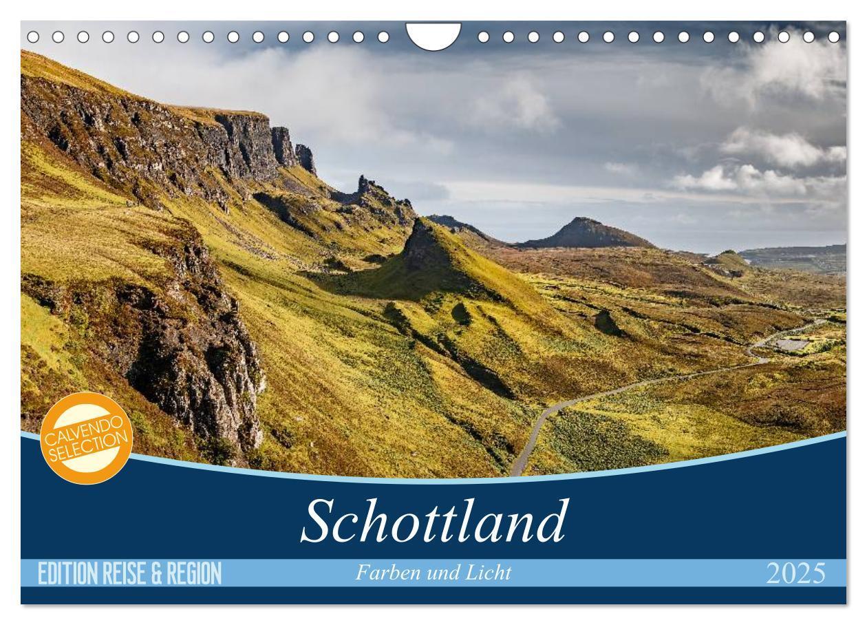 Cover: 9783435422074 | Schottland Farben und Licht (Wandkalender 2025 DIN A4 quer),...