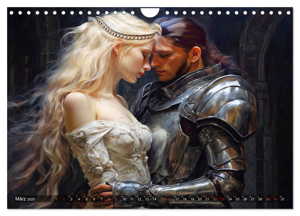 Bild: 9783383856129 | Nibelungenlied - Eine Sage von Sieg, Liebe und Verrat (Wandkalender...