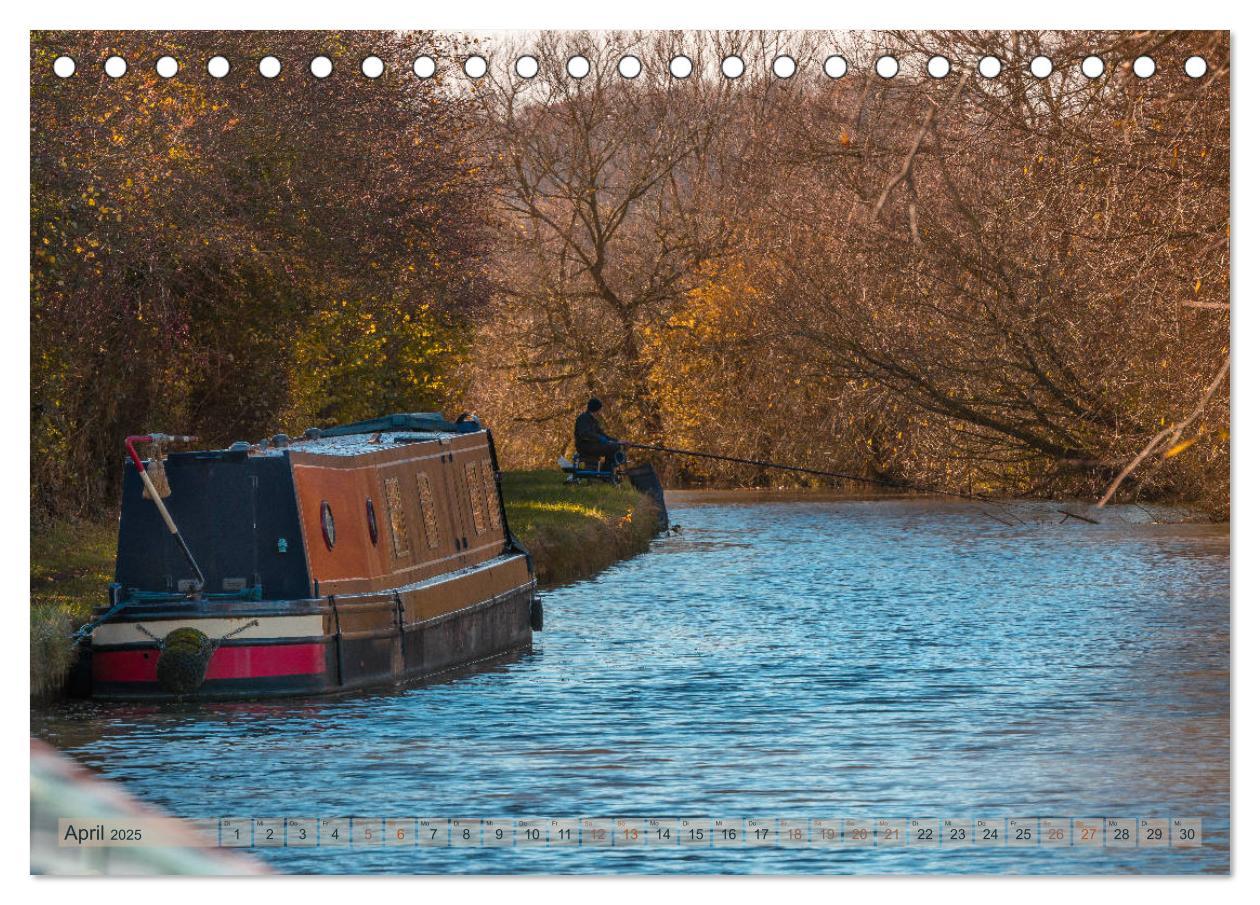 Bild: 9783435360154 | Narrow Boating auf dem Grand Union Canal (Tischkalender 2025 DIN A5...