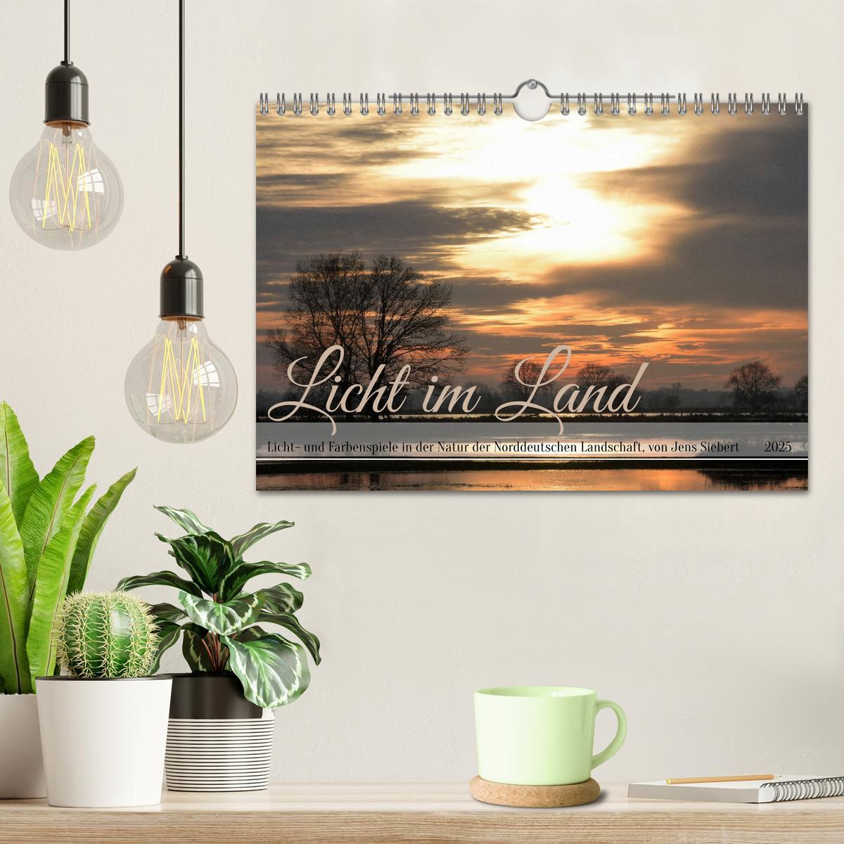 Bild: 9783383839801 | Licht im Land (Wandkalender 2025 DIN A4 quer), CALVENDO Monatskalender