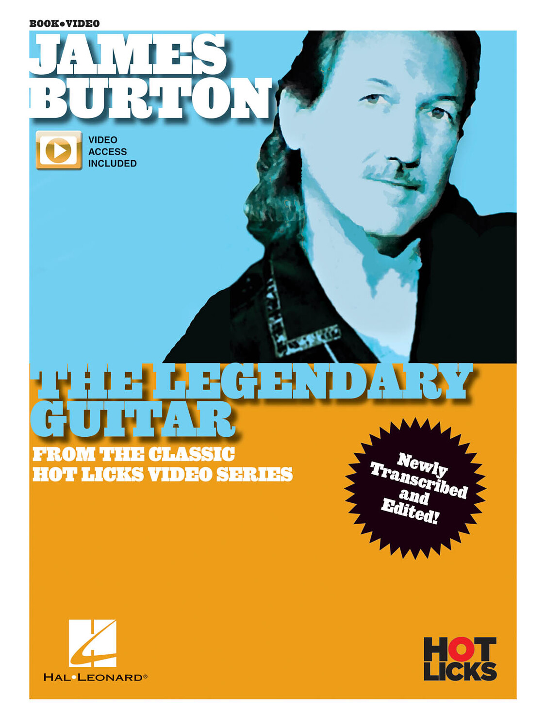 Cover: 888680739102 | James Burton - The Legendary Guitar | Hot Licks | Buch + Medien Online