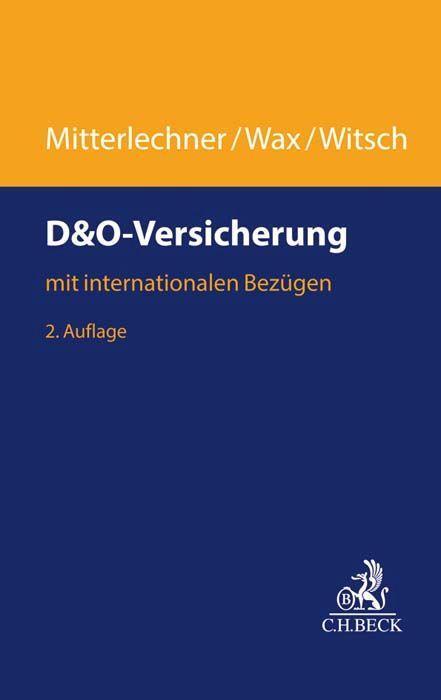 Cover: 9783406695919 | D&amp;O-Versicherung | mit internationalen Bezügen | Mitterlechner (u. a.)