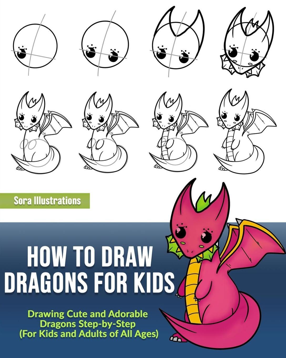 Cover: 9781649920157 | How to Draw Dragons for Kids | Sora Illustrations | Taschenbuch | 2020