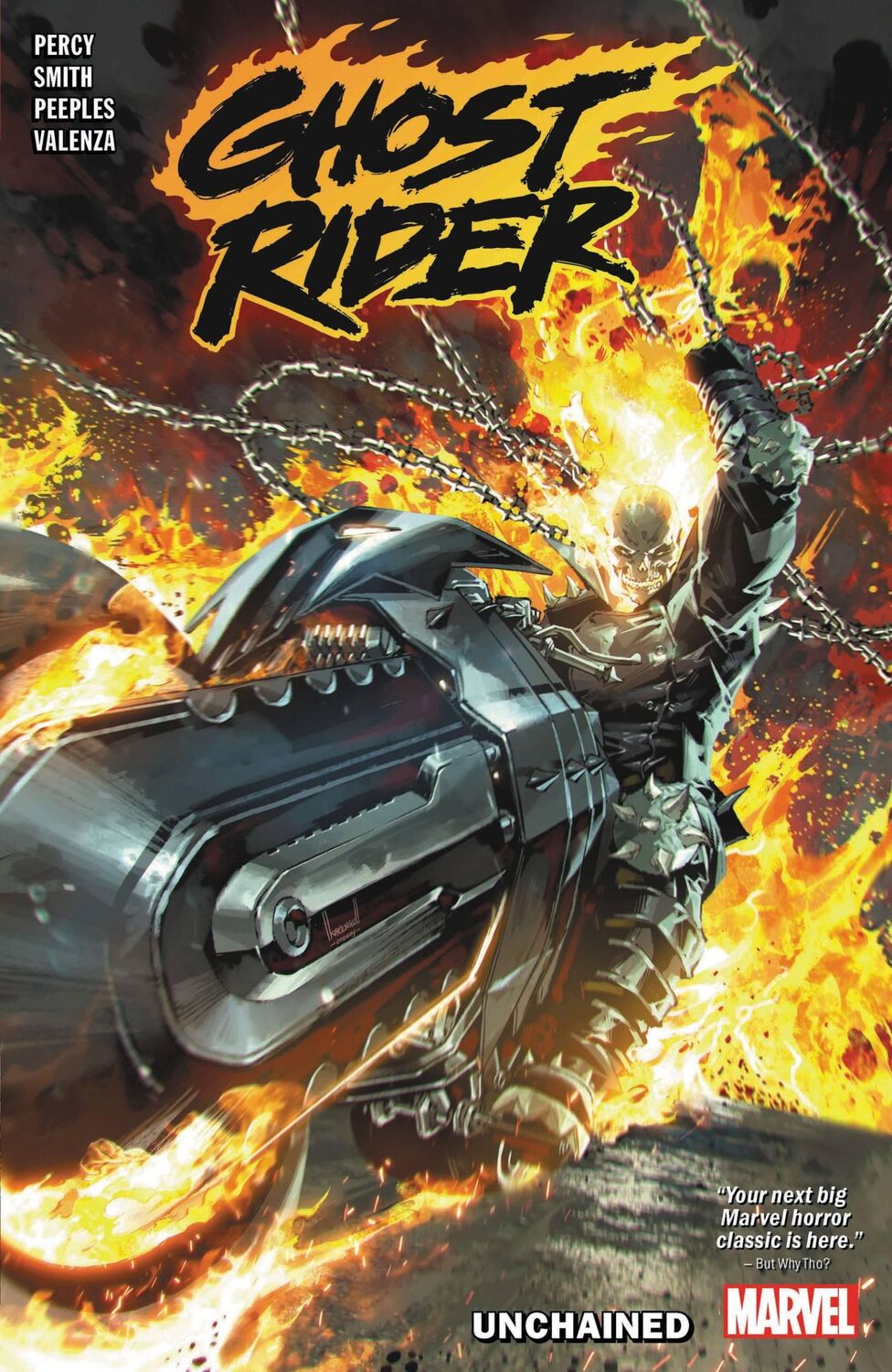 Cover: 9781302927820 | Ghost Rider Vol. 1: Unchained | Benjamin Percy | Taschenbuch | 2022