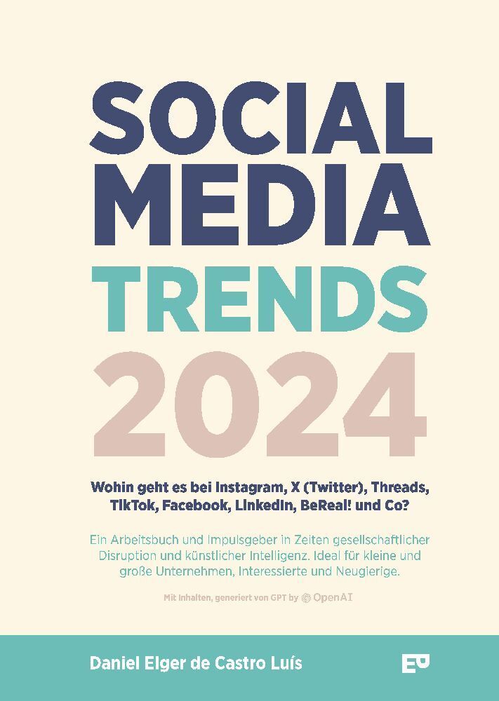 Cover: 9783384022677 | Social Media Trends 2024 - Wohin geht es bei Instagram, X...