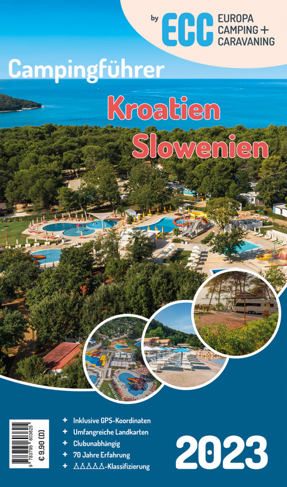 Cover: 9783795603625 | ECC Campingführer Kroatien / Slowenien 2023 | Taschenbuch | Deutsch