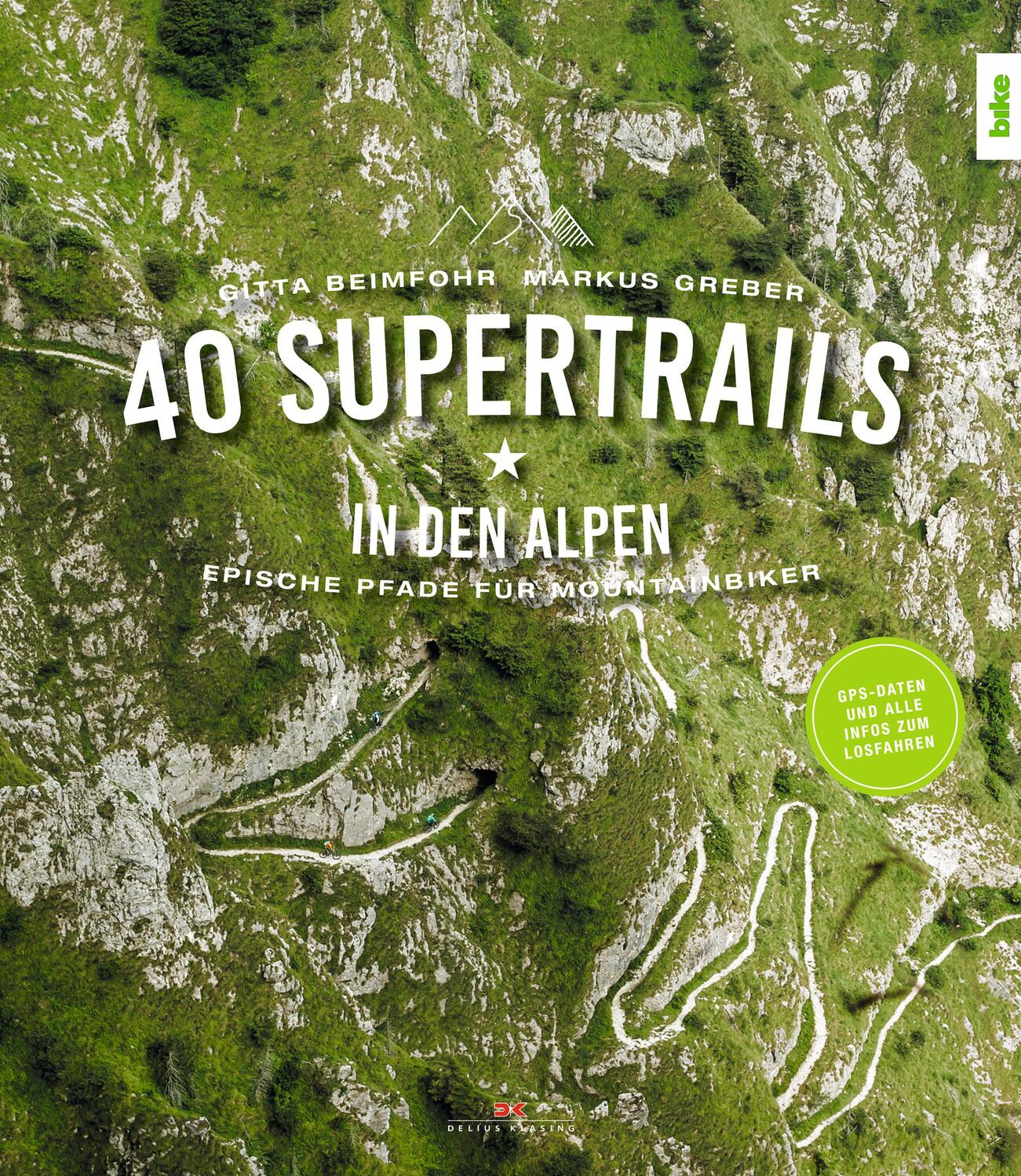 Cover: 9783667114686 | 40 Supertrails in den Alpen | Epische Pfade für Mountainbiker | Buch