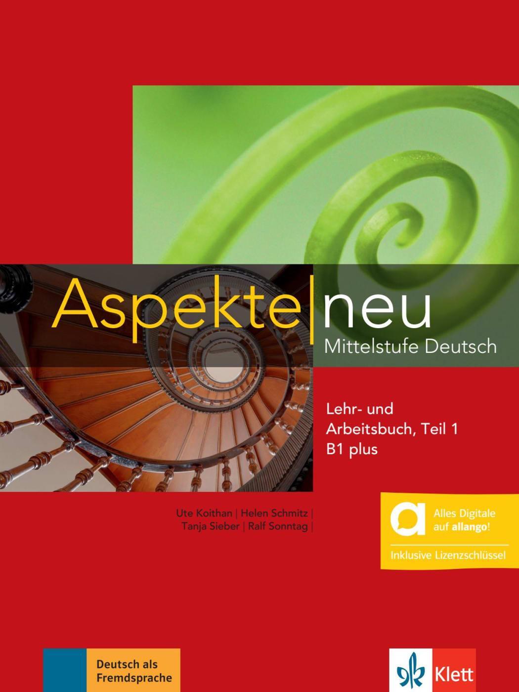 Cover: 9783126050234 | Aspekte neu B1 plus - Hybride Ausgabe allango | Bundle | Aspekte neu