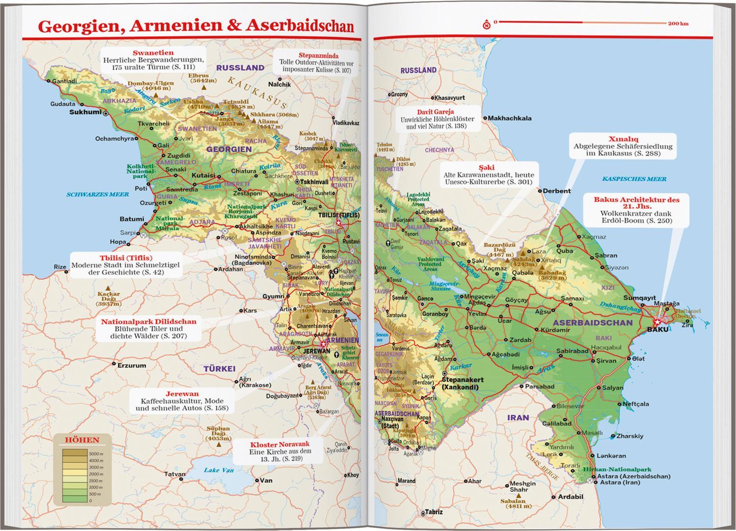 Bild: 9783575010636 | Lonely Planet Reiseführer Georgien, Armenien &amp; Aserbaidschan | Buch
