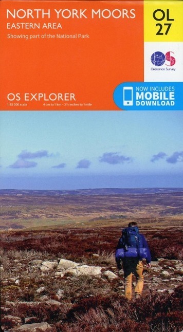 Cover: 9780319242667 | North York Moors - Eastern Area | Ordnance Survey | (Land-)Karte