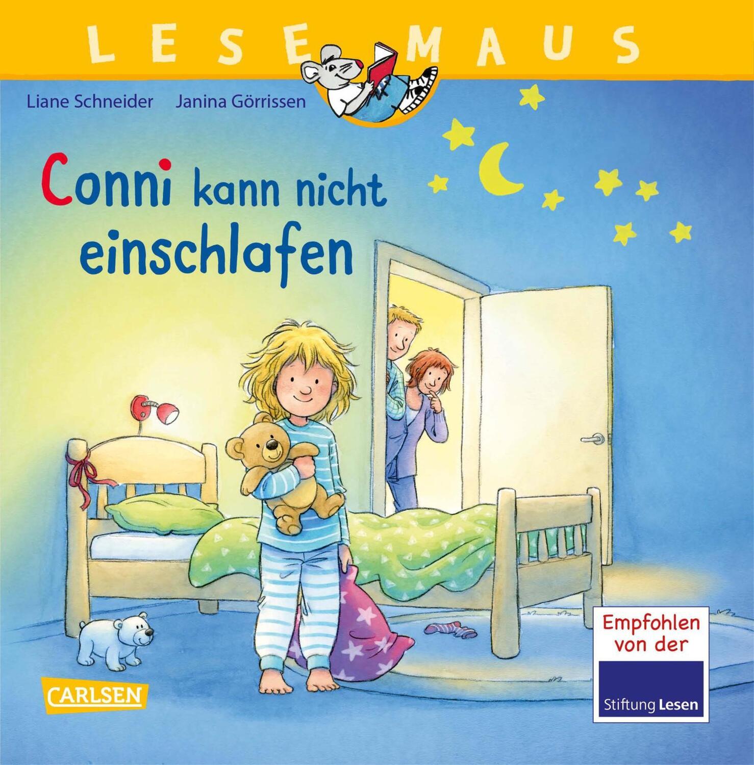 Cover: 9783551081780 | LESEMAUS 78: Conni kann nicht einschlafen | Liane Schneider | Buch