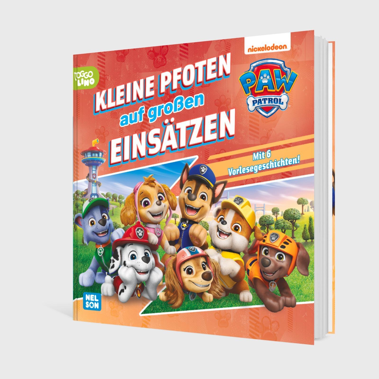 Bild: 9783845128122 | PAW Patrol Geschichtenbuch: Kleine Pfoten auf großen Einsätzen | Buch