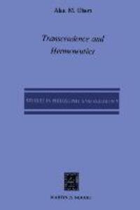Cover: 9789024720927 | Transcendence and Hermeneutics | A. M. Olson | Taschenbuch | Paperback