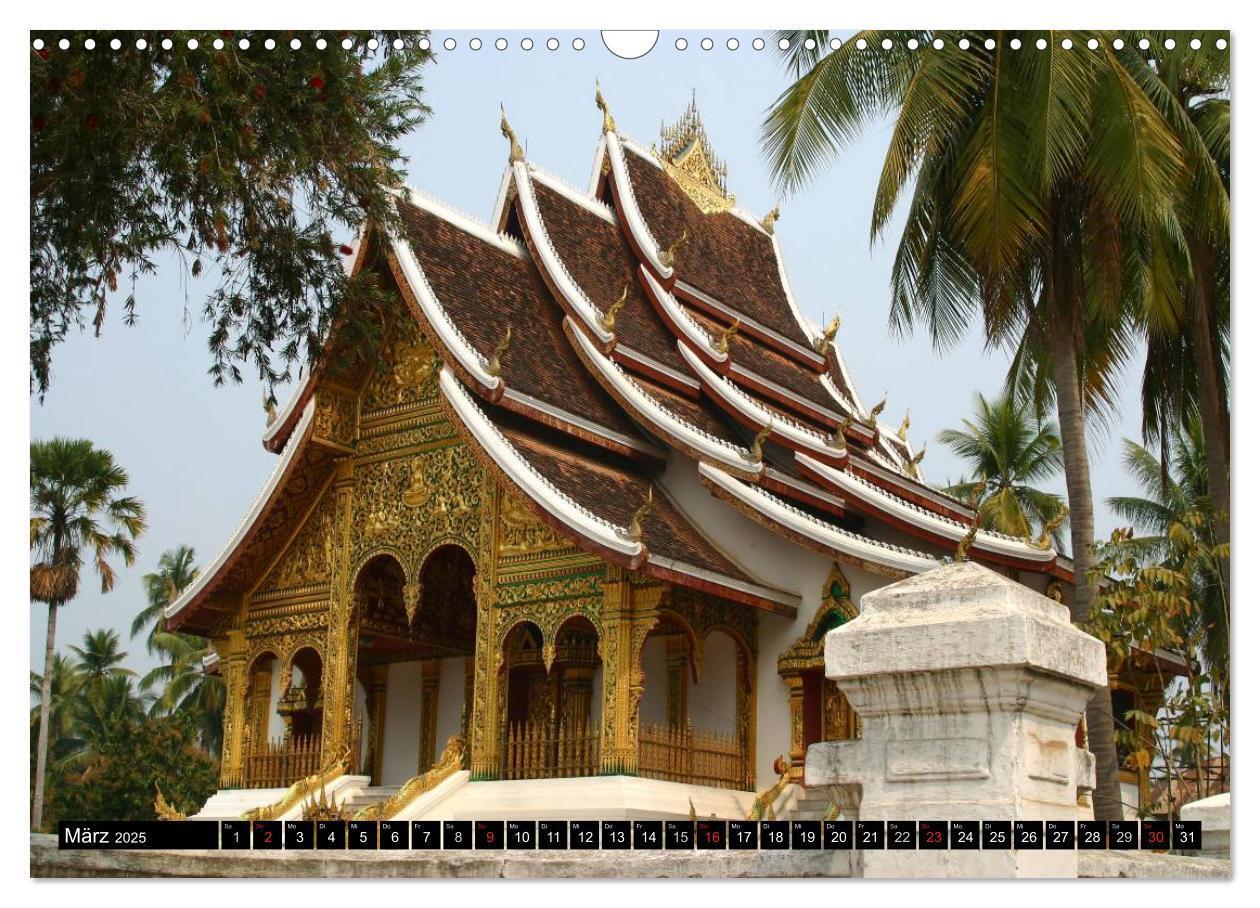 Bild: 9783435683406 | Volksrepublik Laos (Wandkalender 2025 DIN A3 quer), CALVENDO...