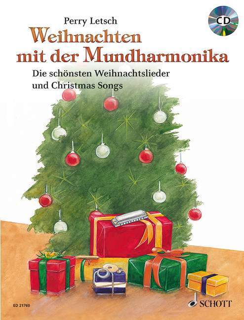 Cover: 9783795748173 | Weihnachten mit der Mundharmonika | Perry Letsch | 2013