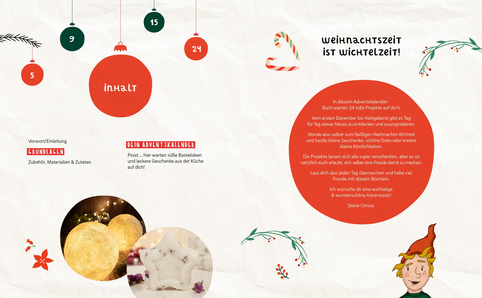 Bild: 9783745912203 | Mein Wichtel-Adventskalender-Buch | Christine Kuhlmann | Buch | 112 S.