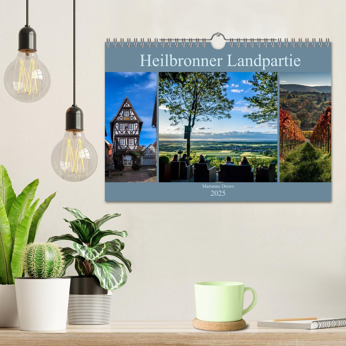 Bild: 9783435450800 | Heilbronner Landpartie (Wandkalender 2025 DIN A4 quer), CALVENDO...