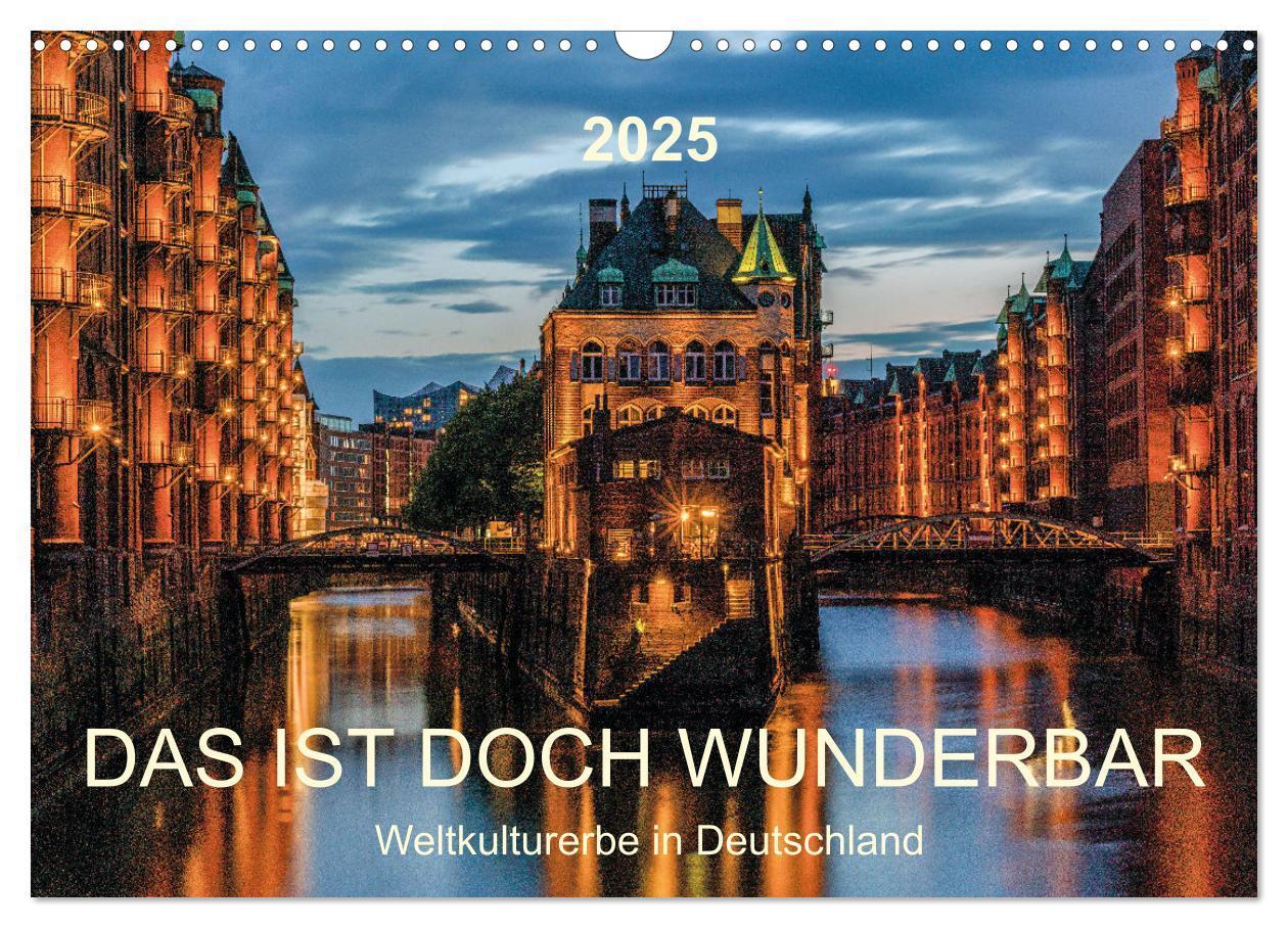 Cover: 9783435050932 | Das ist doch wunderbar. Weltkulturerbe in Deutschland (Wandkalender...