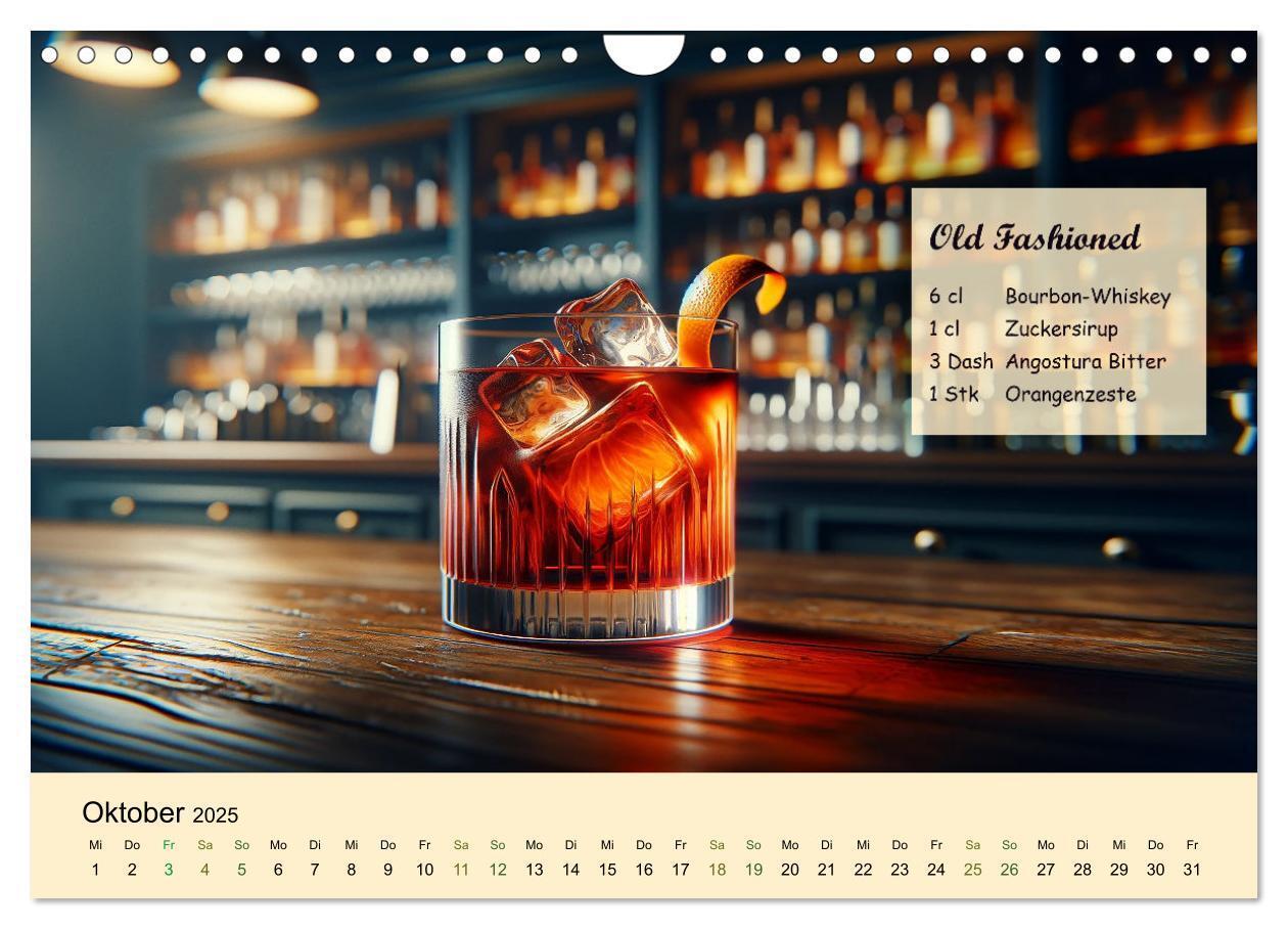 Bild: 9783383777622 | Cocktail-Klassiker (Wandkalender 2025 DIN A4 quer), CALVENDO...