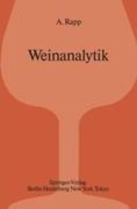Cover: 9783540158875 | Weinanalytik | Adolf Rapp | Taschenbuch | Paperback | VI | Deutsch