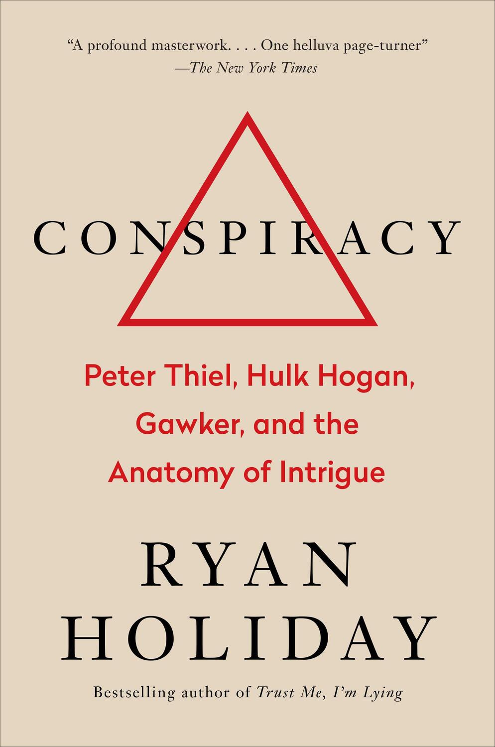 Cover: 9780735217645 | Conspiracy: Peter Thiel, Hulk Hogan, Gawker, and the Anatomy of...