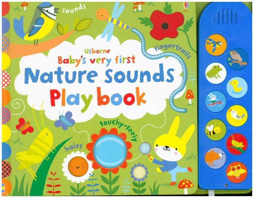 Cover: 9781474921749 | Baby's Very First Nature Sounds Playbook | Fiona Watt | Taschenbuch
