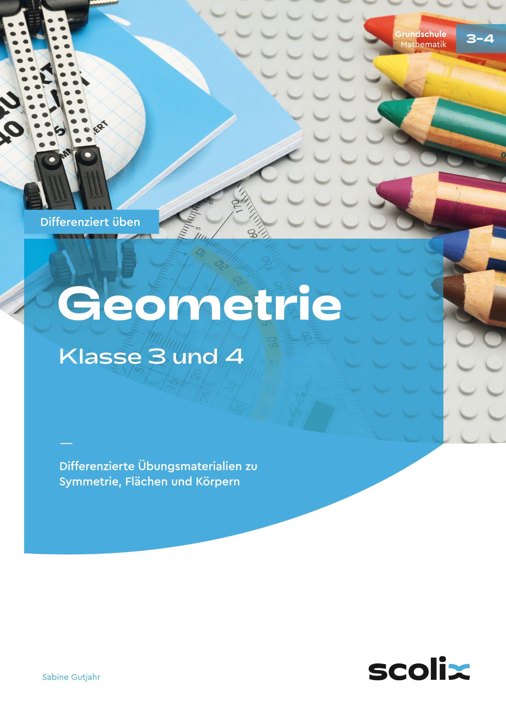 Cover: 9783403102250 | Geometrie - Klasse 3 und 4 | Sabine Gutjahr | Broschüre | 64 S. | 2013