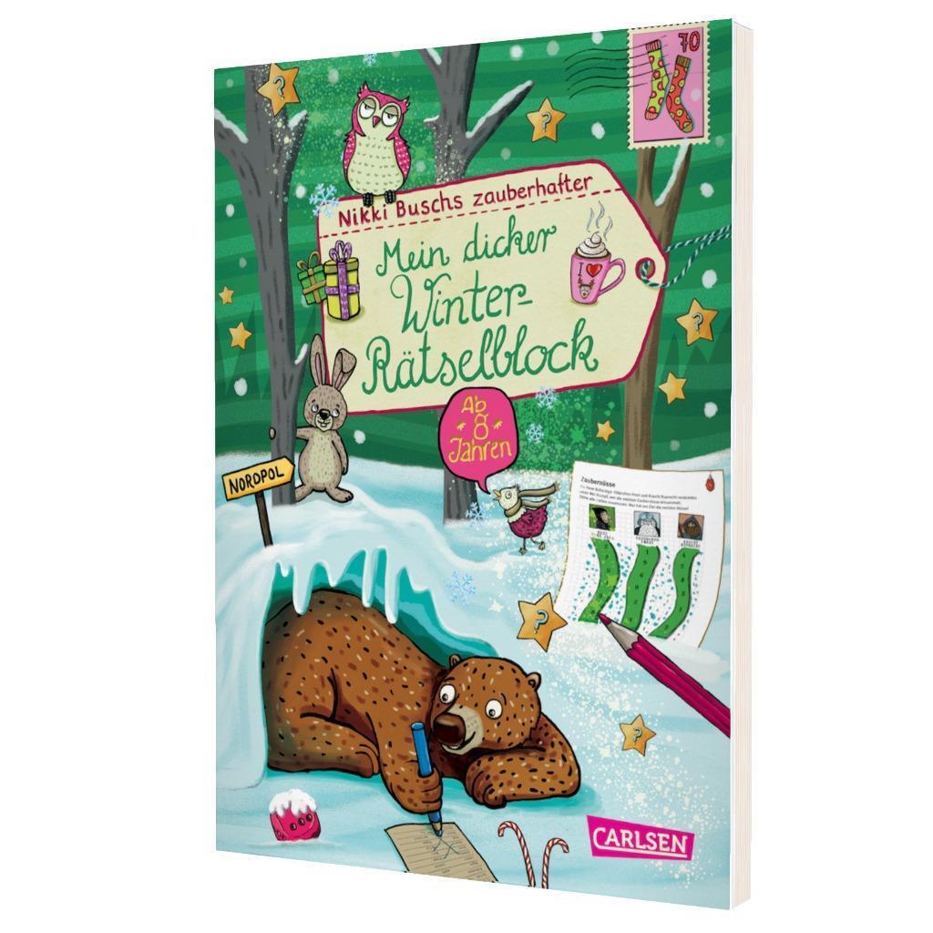 Bild: 9783551190864 | Mein dicker Winter-Rätselblock | Nikki Busch | Taschenbuch | 160 S.