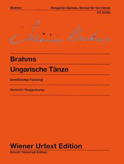 Cover: 9783850555630 | Ungarische Tänze | Johannes Brahms | Broschüre | 60 S. | Deutsch