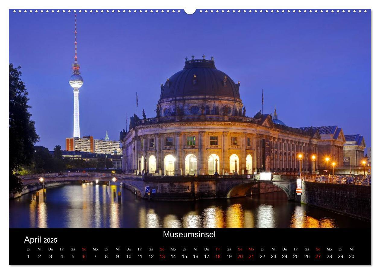 Bild: 9783435799596 | Berlin (Wandkalender 2025 DIN A2 quer), CALVENDO Monatskalender | 2025