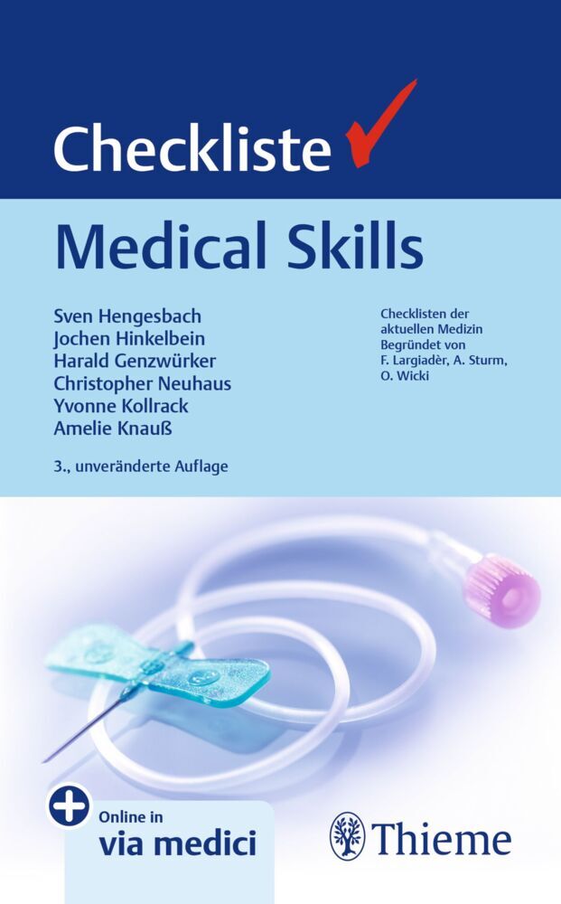 Cover: 9783132459328 | Checkliste Medical Skills | Bundle | Mixed Media Product | Deutsch