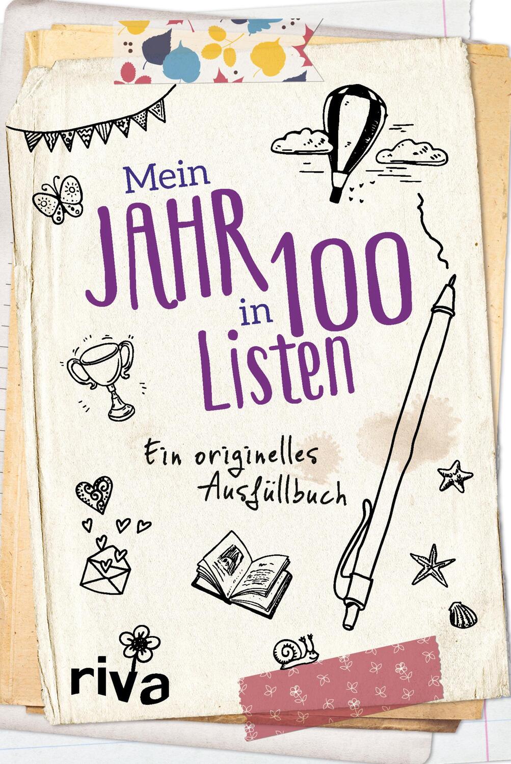 Cover: 9783742307996 | Mein Jahr in 100 Listen | Ein originelles Ausfüllbuch | Buch | Deutsch
