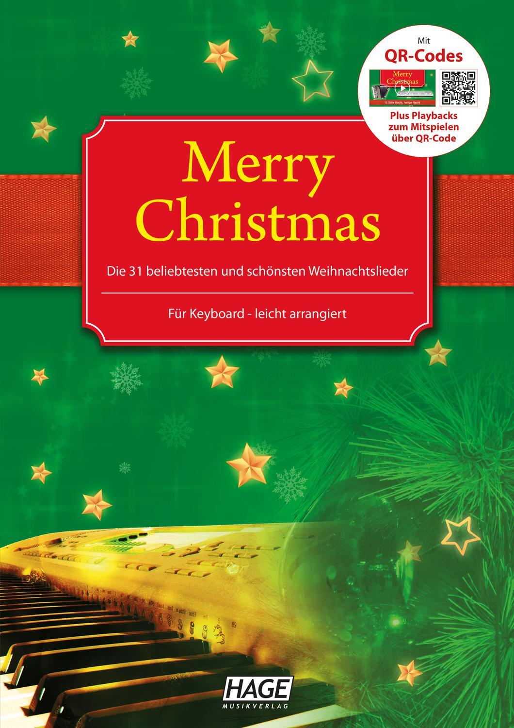 Cover: 9783866265264 | Merry Christmas für Keyboard | HAGE Musikverlag | Taschenbuch | 2021