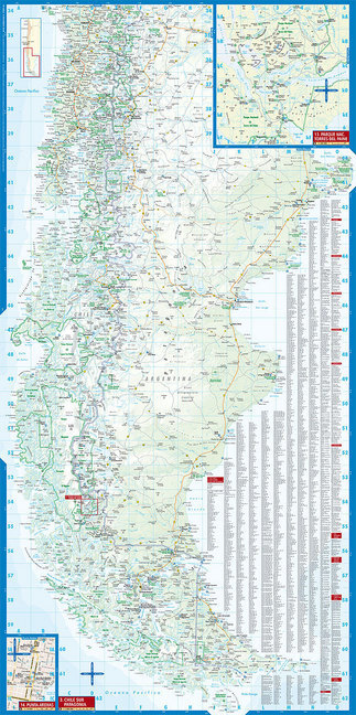 Bild: 9783866093959 | Borch Map Chile | (Land-)Karte | Mehrfarbendruck. Gefalzt | Spanisch