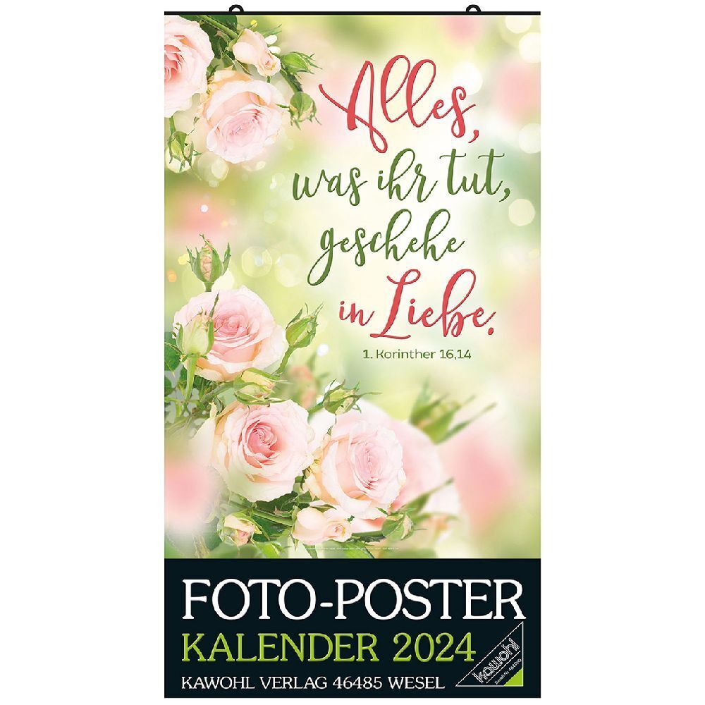 Cover: 9783754800942 | Foto-Poster-Kalender 2024 | Wand-Kalender zum Aufhängen - gerollt