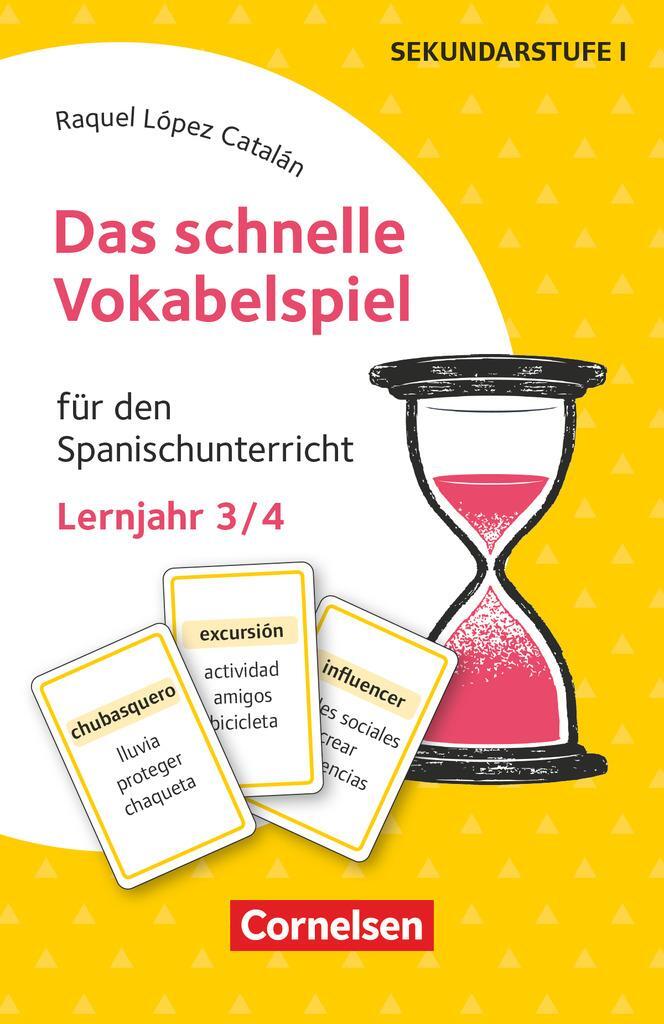 Cover: 9783589167487 | Das schnelle Vokabelspiel - Spanisch - Lernjahr 3/4 | Catalán | Stück