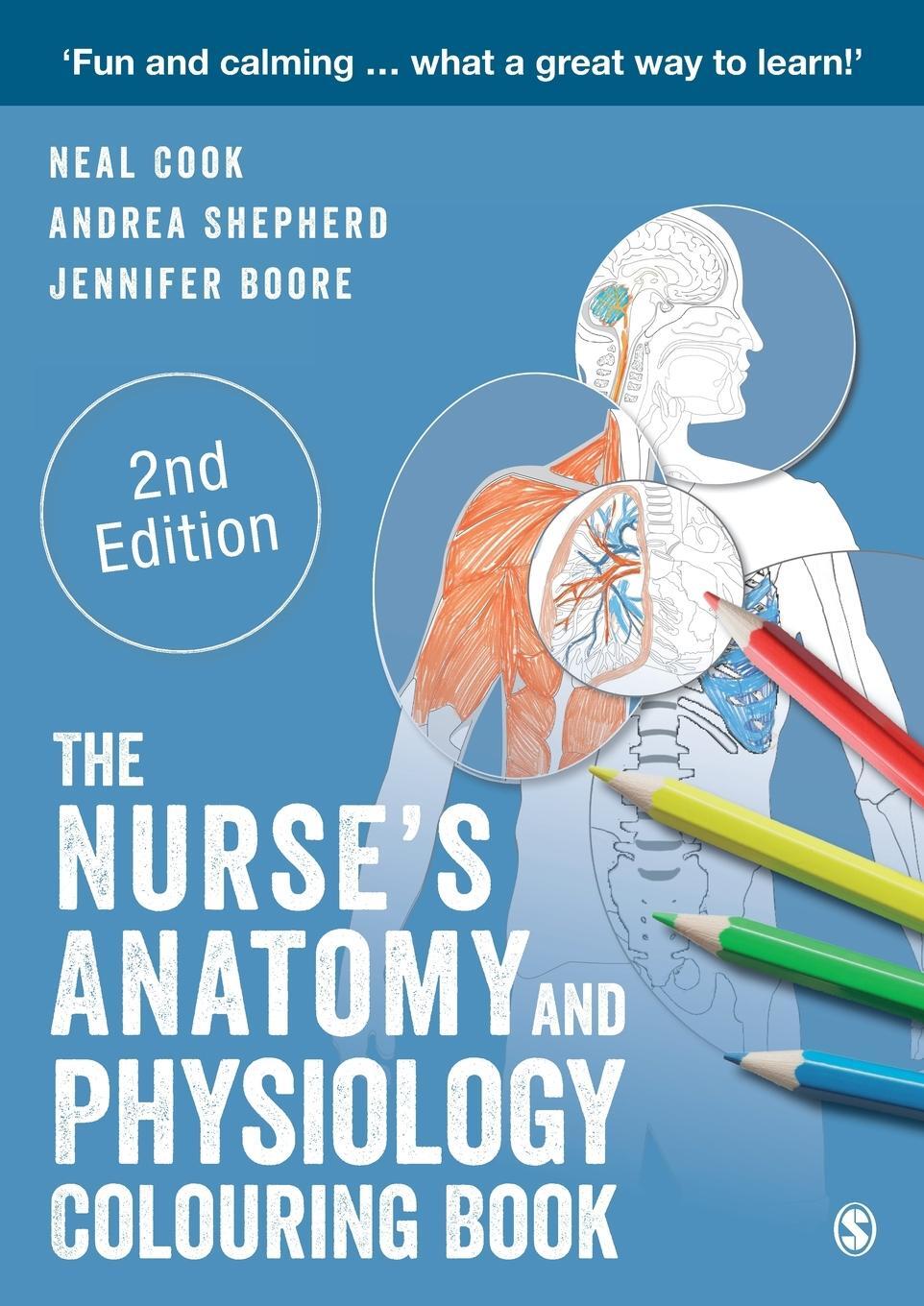Cover: 9781529732115 | The Nurse&#8242;s Anatomy and Physiology Colouring Book | Cook (u. a.)