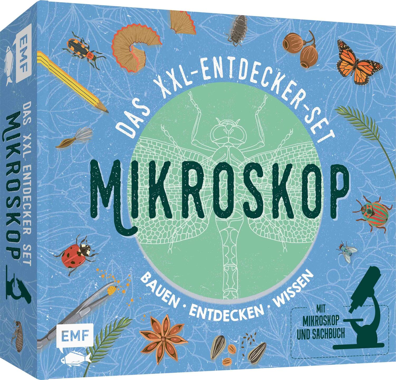 Cover: 9783745912401 | Das XXL-Entdecker-Set - Mikroskop: Mit Mikroskop, Linsen und...