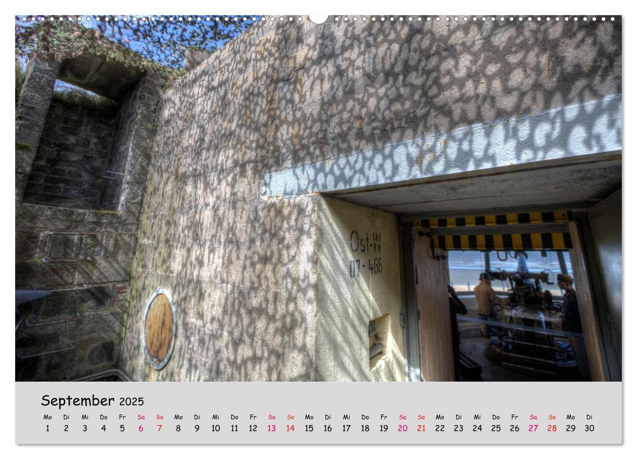 Bild: 9783435645381 | Bunker Zeitzeugen der Geschichte (Wandkalender 2025 DIN A2 quer),...