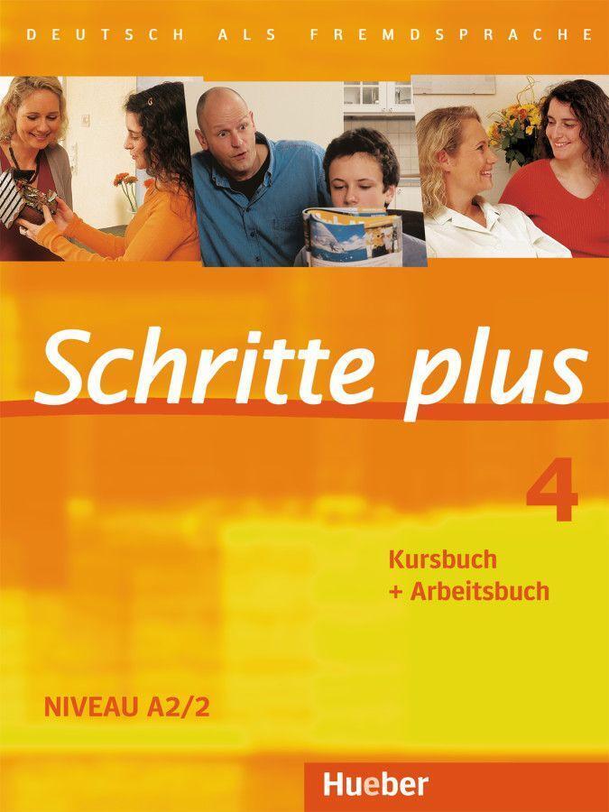 Cover: 9783190019144 | Schritte plus 4. Kursbuch + Arbeitsbuch | Silke Hilpert (u. a.) | Buch