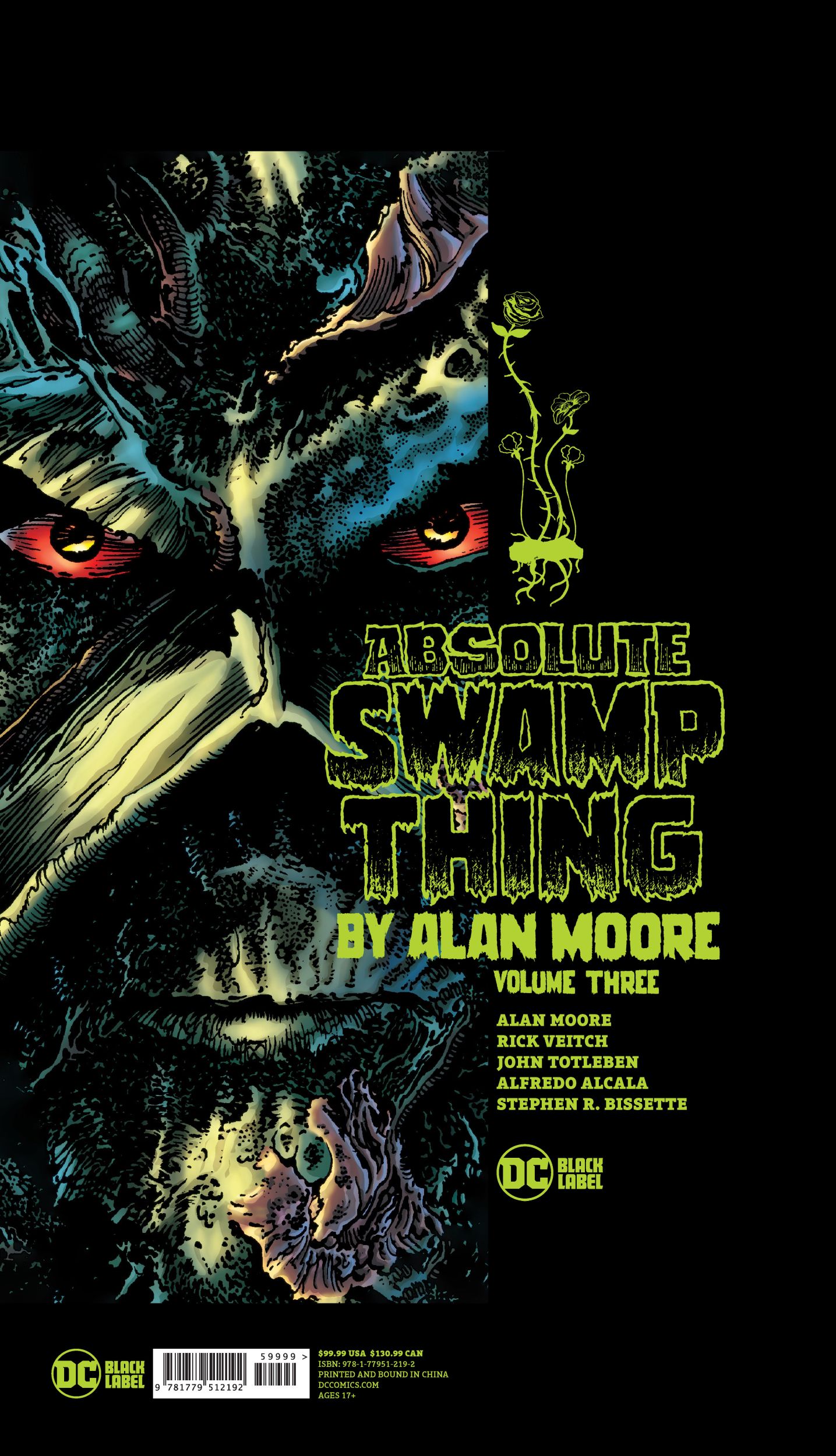 Cover: 9781779512192 | Absolute Swamp Thing by Alan Moore Vol. 3 | Alan Moore | Buch | 2022