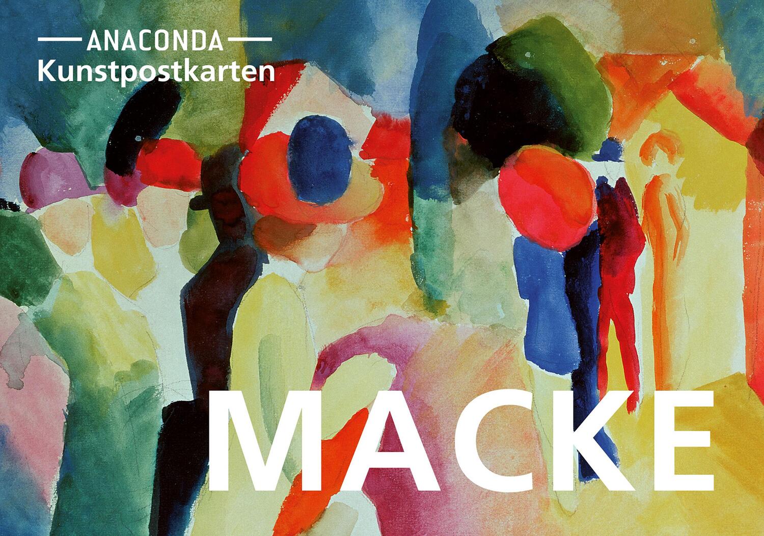 Cover: 9783730612897 | Postkarten-Set August Macke | Stück | Anaconda Postkarten | 20 S.